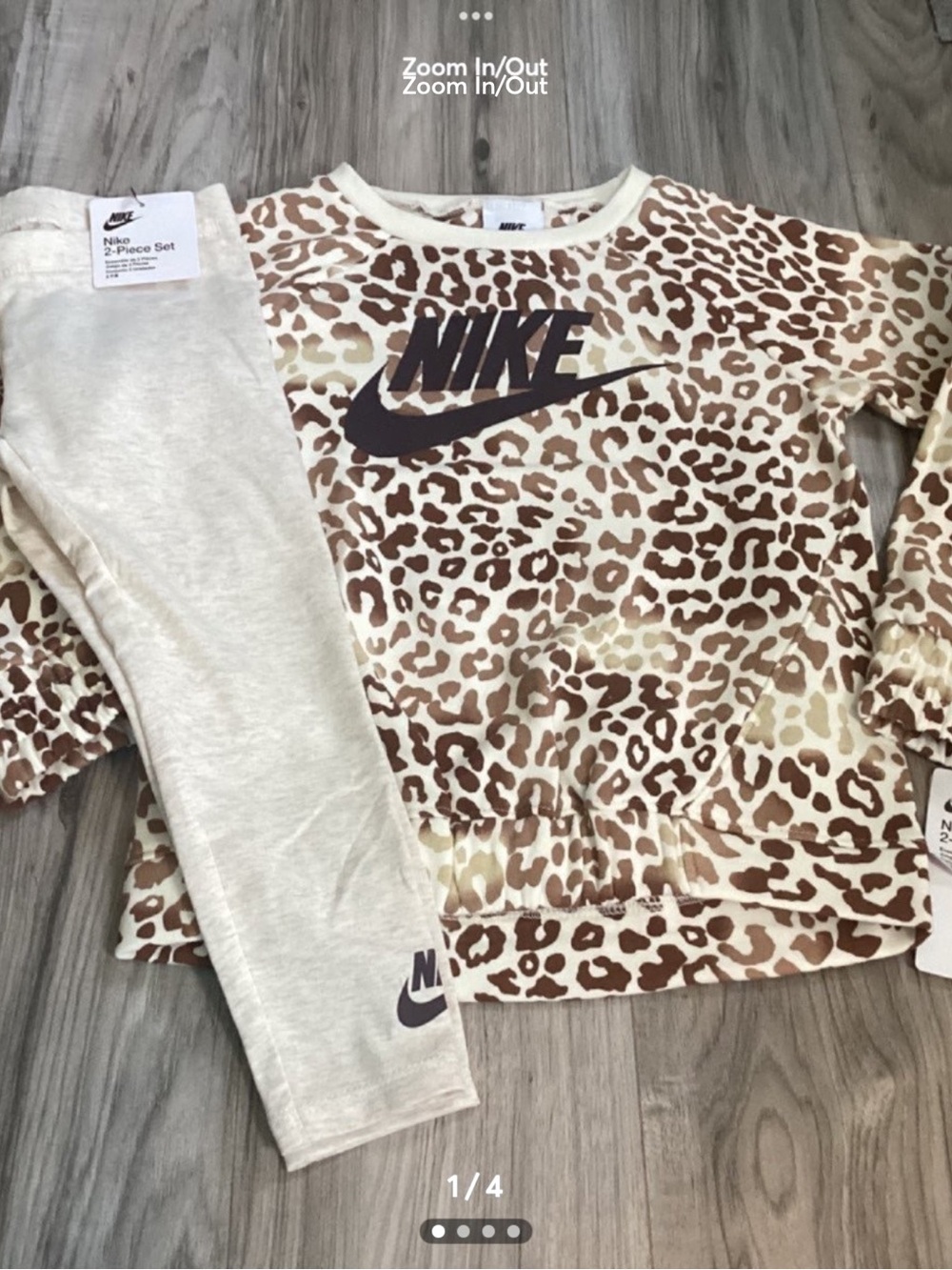 Nike Sweatshirt & Leggings Set size 4(NWT) ~PRICE FIRM, NO OFFERS~